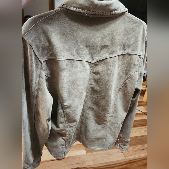 Y2K VINTAGE Guess suede jacket - Picture 2 of 5